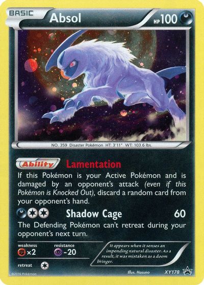 Absol - XY178 card art
