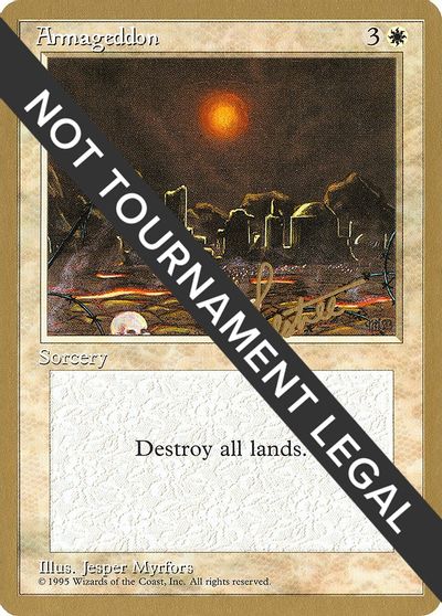 Armageddon - 1996 Bertrand Lestree (4ED) card art
