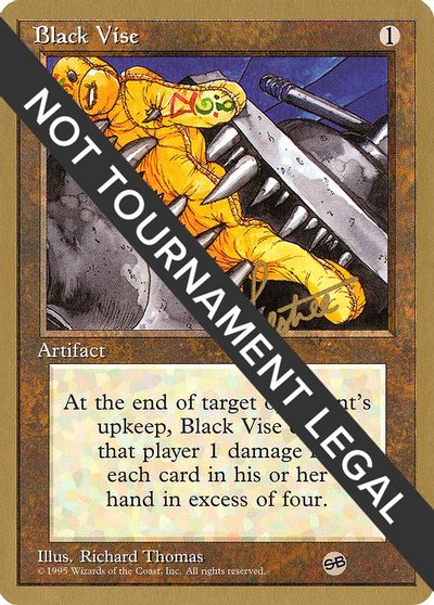 Black Vise - 1996 Bertrand Lestree (4ED) (SB) card art