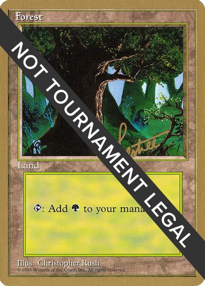 Forest (C) - 1996 Bertrand Lestree (4ED) card art