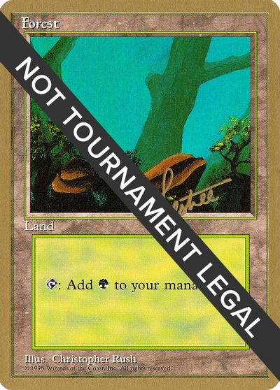 Forest (A) - 1996 Bertrand Lestree (4ED) card art