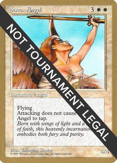 Serra Angel - 1996 Bertrand Lestree (4ED) card art