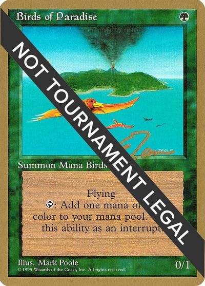 Birds of Paradise - 1996 Eric Tam (4ED) card art