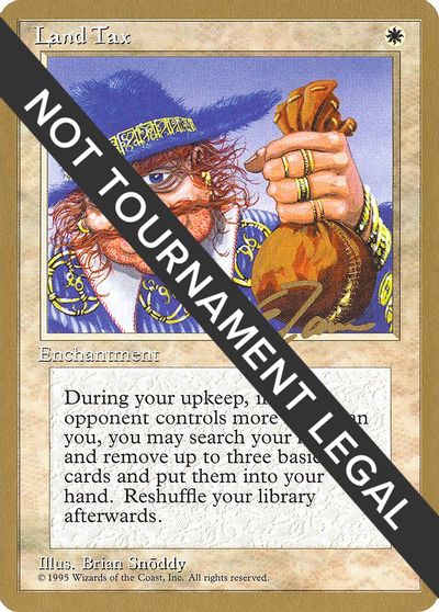 Land Tax - 1996 Eric Tam (4ED) card art
