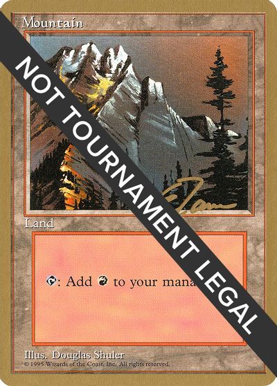 Mountain (A) - 1996 Eric Tam (4ED) card art