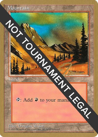 Mountain (C) - 1996 Eric Tam (4ED) card art