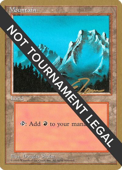 Mountain (B) - 1996 Eric Tam (4ED) card art