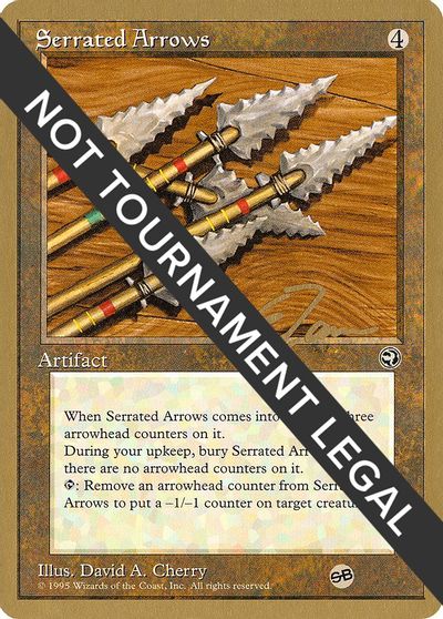 Serrated Arrows - 1996 Eric Tam (HML) (SB) card art