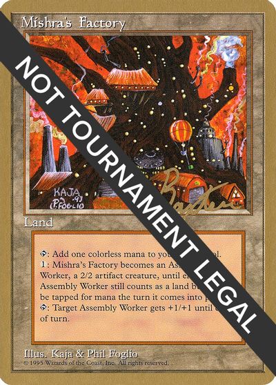 Mishra's Factory - 1996 George Baxter (4ED) card art
