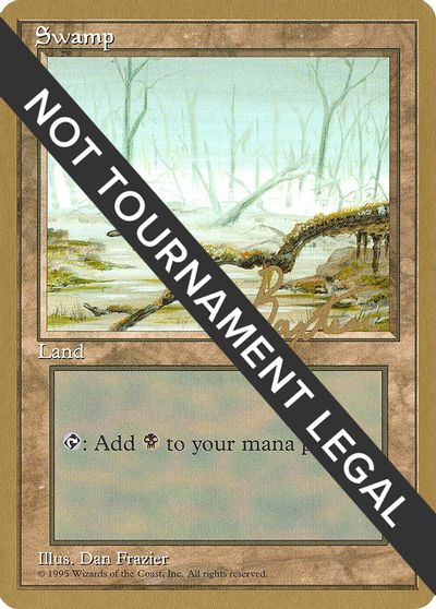 Swamp (A) - 1996 George Baxter (4ED) card art