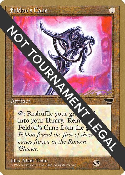 Feldon's Cane - 1996 Leon Lindback (CHR) (SB) card art