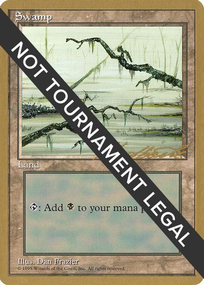 Swamp (C) - 1996 Leon Lindback (4ED) card art