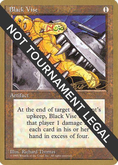 Black Vise - 1996 Mark Justice (4ED) card art