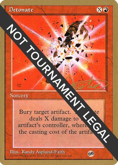 Detonate - 1996 Mark Justice (4ED) (SB) card art