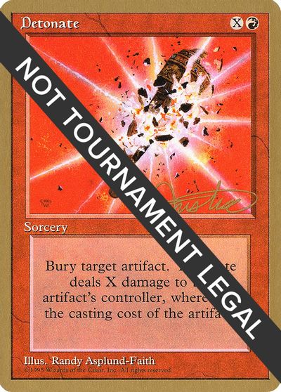 Detonate - 1996 Mark Justice (4ED) card art