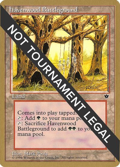 Havenwood Battleground - 1996 Mark Justice (FEM) card art
