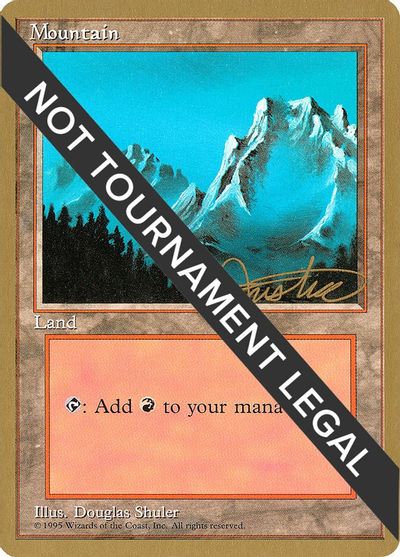 Mountain (B) - 1996 Mark Justice (4ED) card art