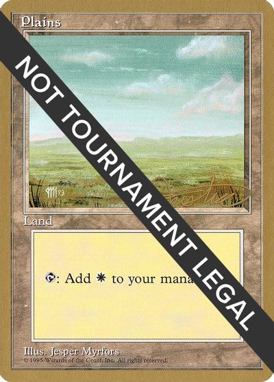 Plains (C) - 1996 Mark Justice (4ED) card art