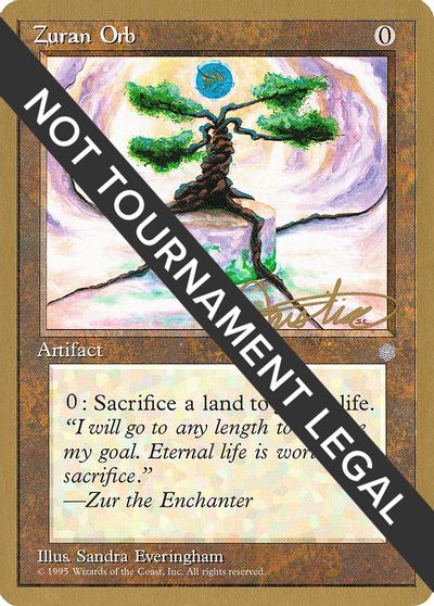 Zuran Orb - 1996 Mark Justice (ICE) card art