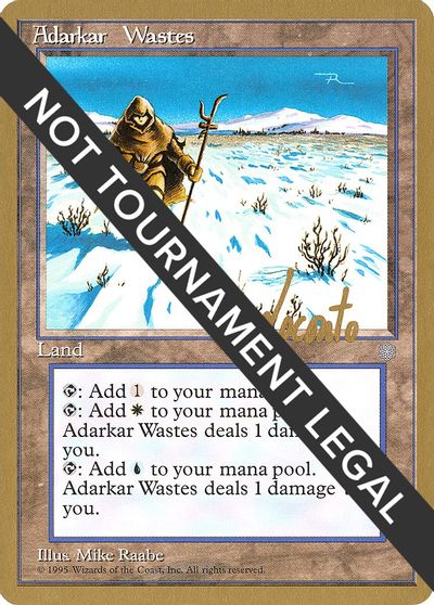 Adarkar Wastes - 1996 Michael Loconto (ICE) card art