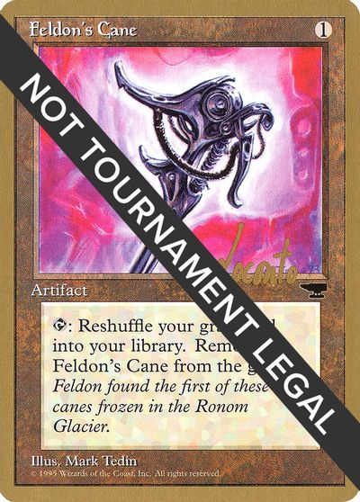 Feldon's Cane - 1996 Michael Loconto (CHR) card art