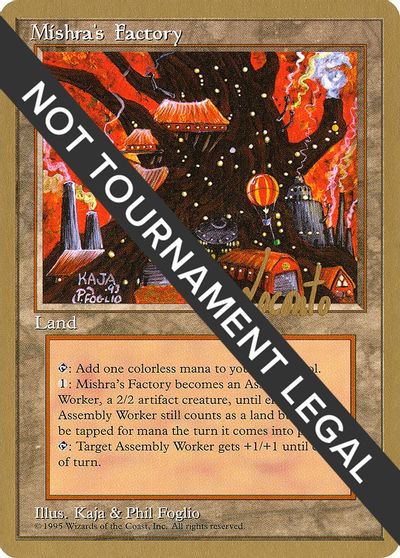 Mishra's Factory - 1996 Michael Loconto (4ED) card art