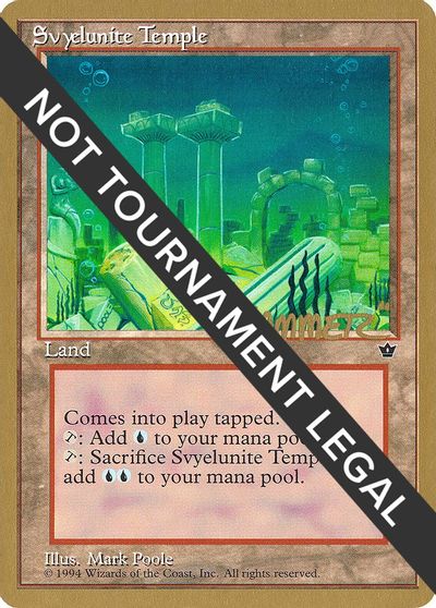 Svyelunite Temple - 1996 Shawn "Hammer" Regnier (FEM) card art