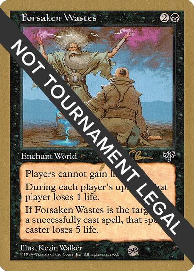 Forsaken Wastes - 1997 Jakub Slemr (MIR) (SB) card art