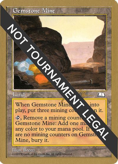 Gemstone Mine - 1997 Jakub Slemr (WTH) card art