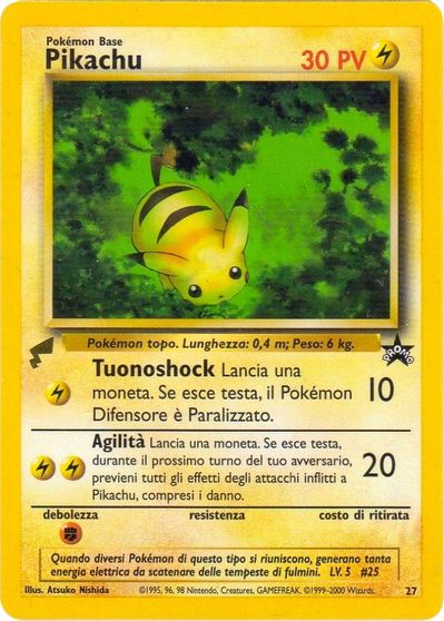 Pikachu (Baby) card art