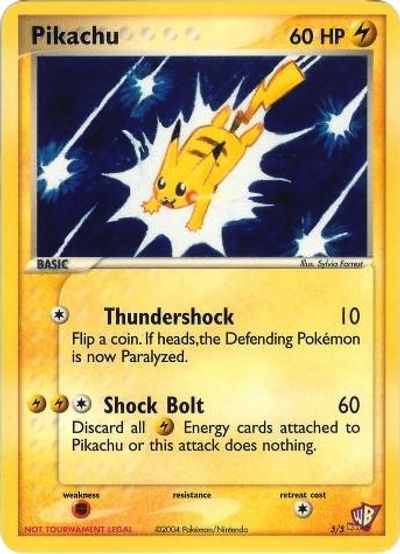 Pikachu - 5/5 card art