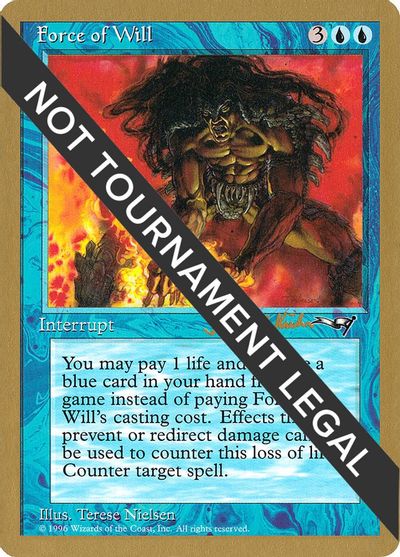 Force of Will - 1997 Janosch Kuhn (ALL) card art