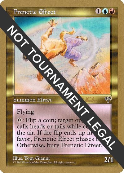 Frenetic Efreet - 1997 Janosch Kuhn (MIR) card art