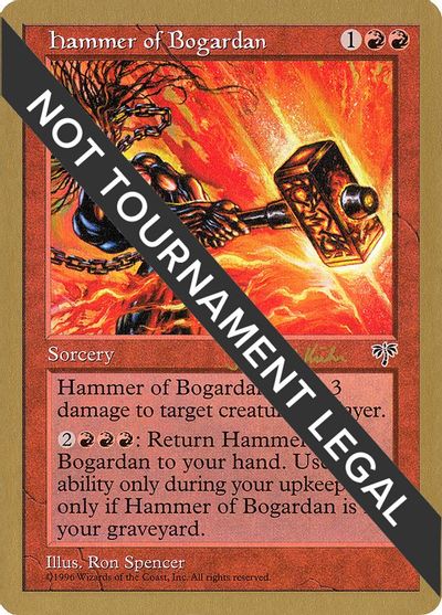 Hammer of Bogardan - 1997 Janosch Kuhn (MIR) card art