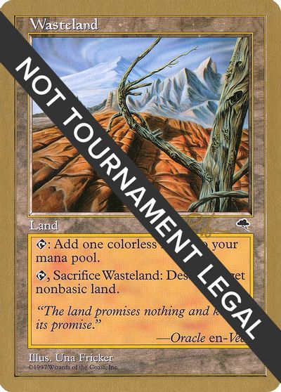 Wasteland - 1998 Ben Rubin (TMP) card art