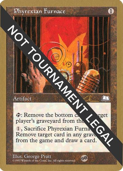 Phyrexian Furnace - 1997 Paul McCabe (WTH) (SB) card art