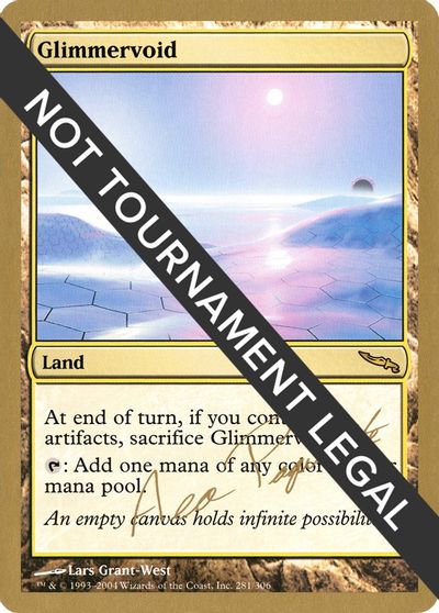 Glimmervoid - 2004 Aeo Paquette (MRD) card art