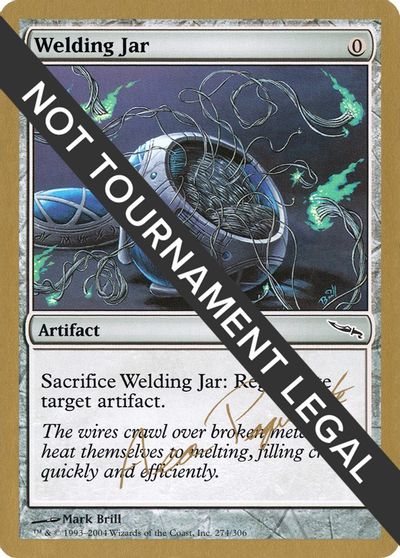 Welding Jar - 2004 Aeo Paquette (MRD) card art