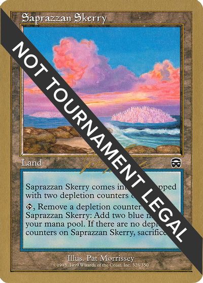 Saprazzan Skerry - 2000 Jon Finkel (MMQ) card art