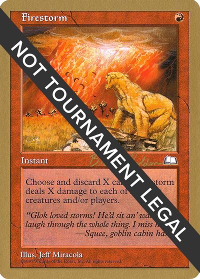 Firestorm - 1998 Brian Selden (WTH) card art
