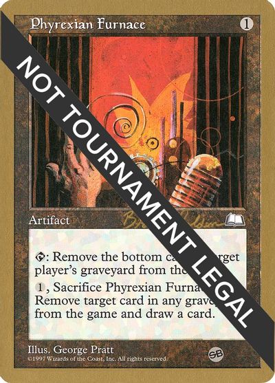 Phyrexian Furnace - 1998 Brian Selden (WTH) (SB) card art