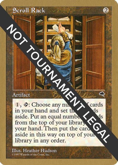 Scroll Rack - 1998 Brian Selden (TMP) card art