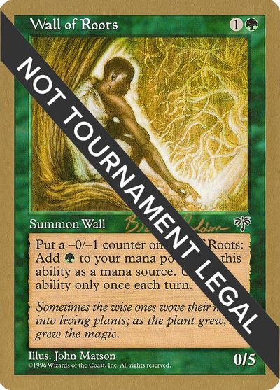Wall of Roots - 1998 Brian Selden (MIR) card art