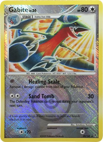 Gabite - 59/147 (Championship Promo) card art