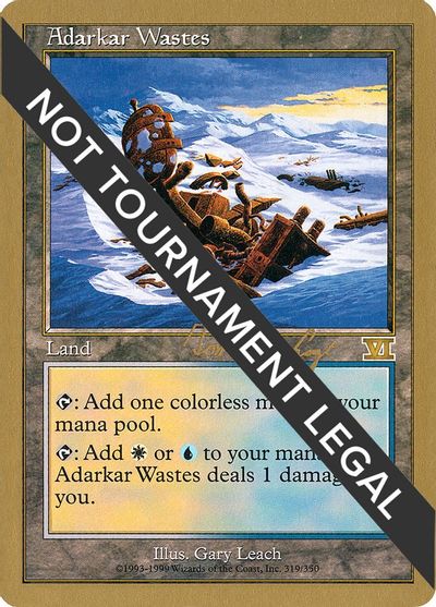 Adarkar Wastes - 2000 Tom van de Logt (6ED) card art
