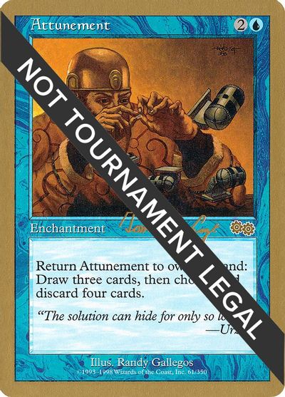 Attunement - 2000 Tom van de Logt (USG) card art