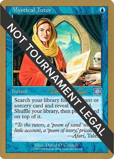 Mystical Tutor - 2000 Tom van de Logt (6ED) card art