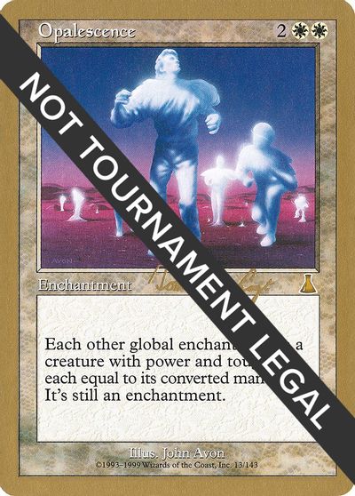 Opalescence - 2000 Tom van de Logt (UDS) card art