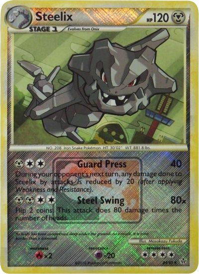 Steelix - 24/95 (League Promo) card art