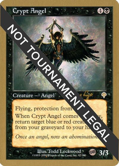 Crypt Angel - 2001 Tom van de Logt (INV) (SB) card art